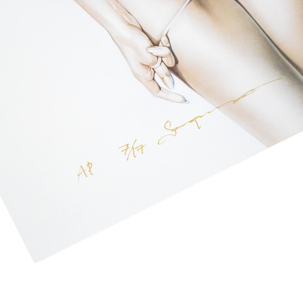 Sans titre LED 42 (Femme nue à l'épreuve de l'artiste) en vente 1