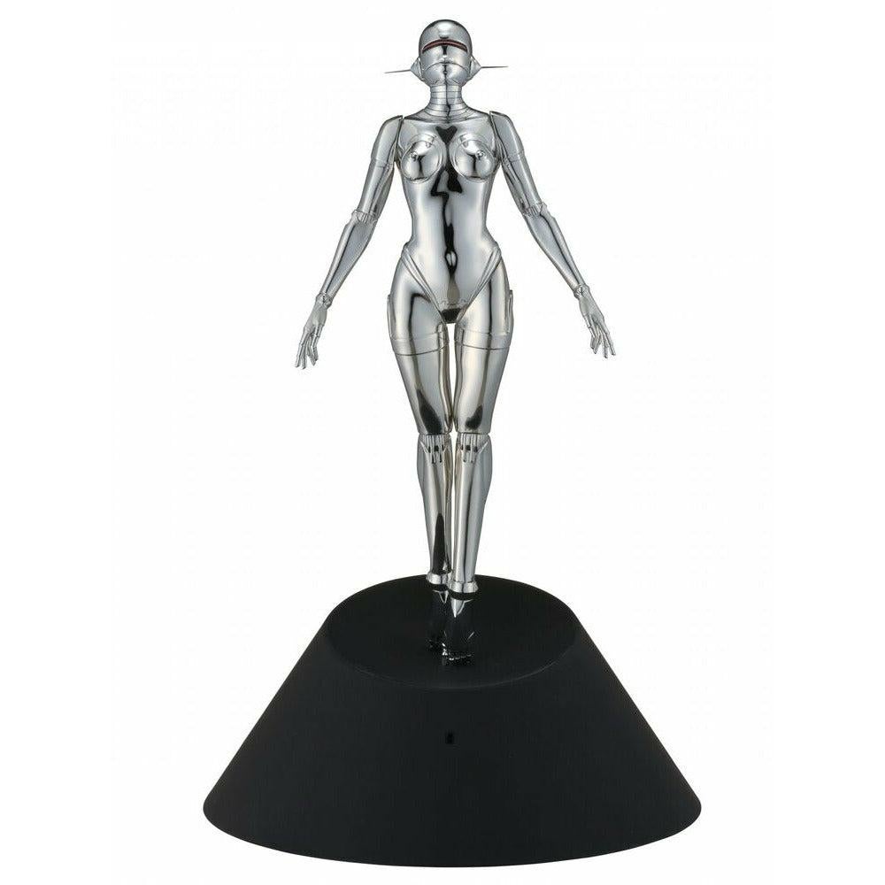 Hajime Sorayama Figurative Sculpture - Sexy Robot silver