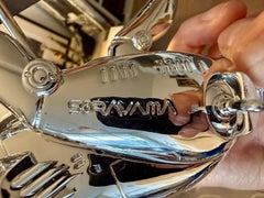 Hajime Sorayama Tyrannosaurus T-rex Cyborg Dinosaur Sculpture in Box Nanzuka