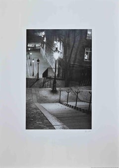 Escaliers de Montmartre - Offset Print after Hakan Strand - 2013