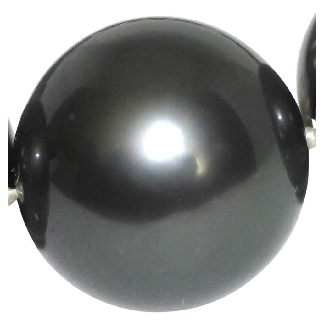 Femenino o masculino Collar de perlas de Tahití Hakimoto 16,7x15 mm en venta