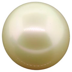 Vintage Hakimoto by Jewel Of Ocean 17.7 mm Special Gem Quality Round South Sea Pearl