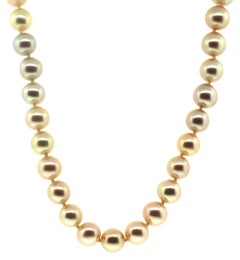 Hakimoto Pink Cultured Pearl Necklace