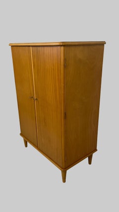 Häkli Mid-Century Birch Cabinet, Finland 1950s