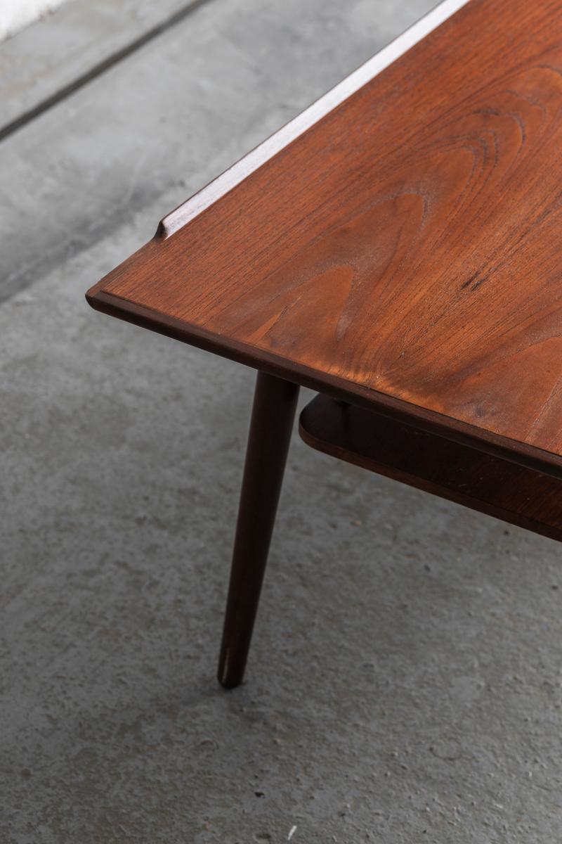 Veneer Hakon Madsen Coffee Table, Danish Design, 1960s 