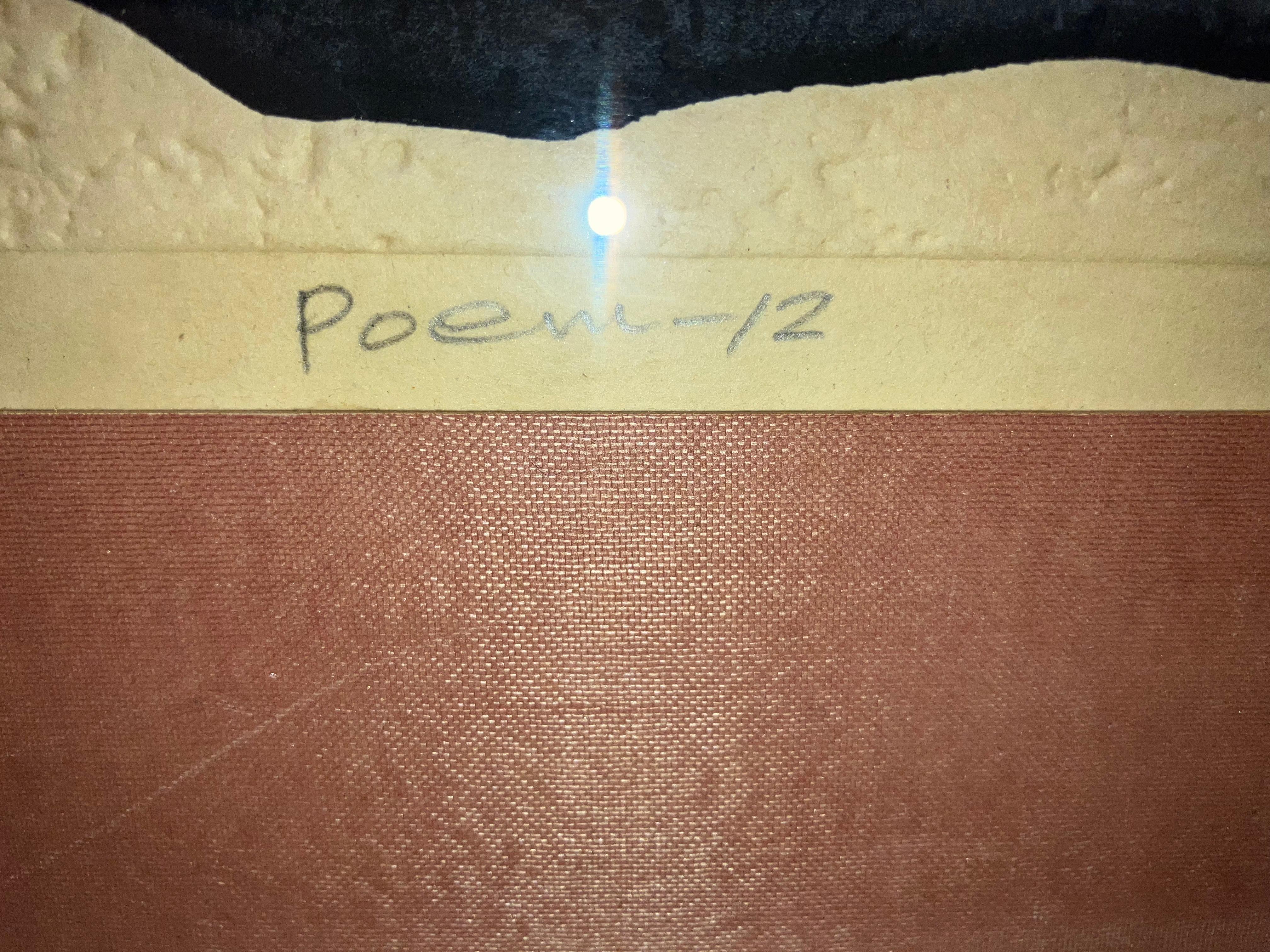 Haku Maki Poema-12 Xilografía en venta 3