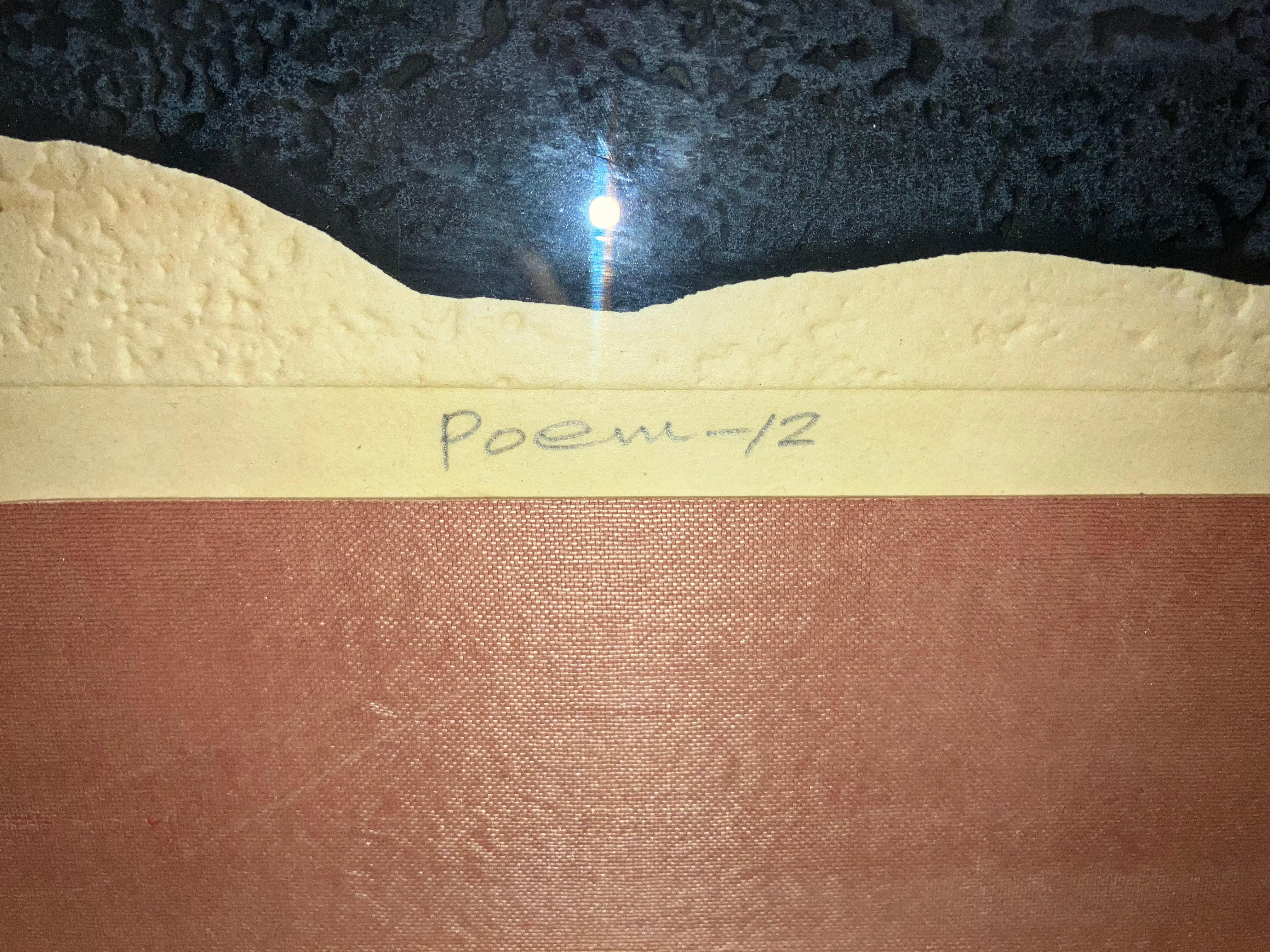 Haku Maki Poema-12 Xilografía en venta 4