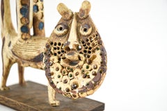 Hal Fromhold Studio Keramik-Skulptur aus der Mitte des Jahrhunderts