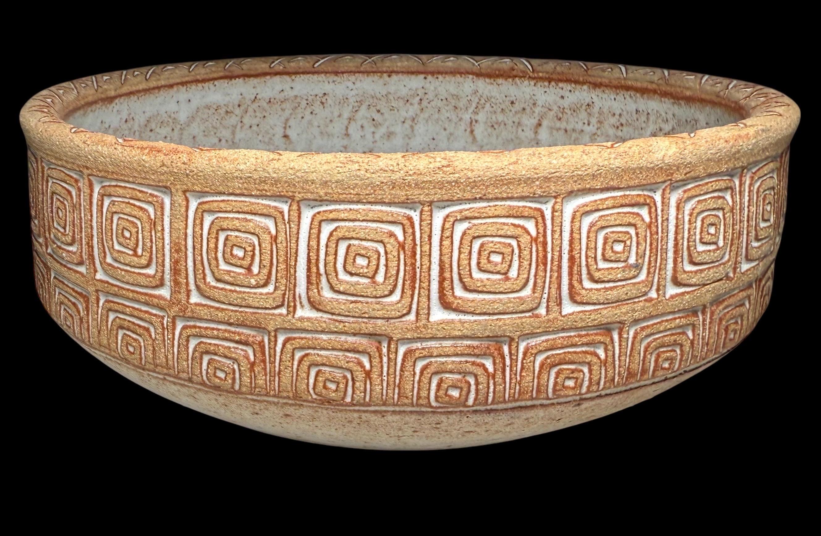 Hal Lasky Los Artesanos, piatto di terracotta portoricano/ciotola per frutta in vendita 2