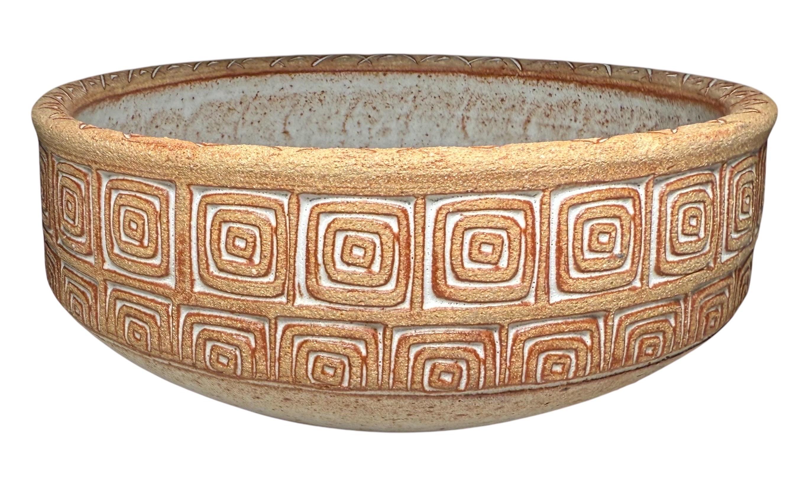 Terracotta Hal Lasky Los Artesanos, piatto di terracotta portoricano/ciotola per frutta in vendita
