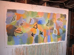 Alchemist, Painting, Acrylic on Glass