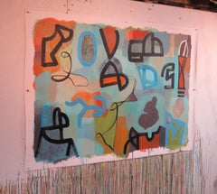 Hasta donde yo sé, Pintura, Acrílico sobre lienzo