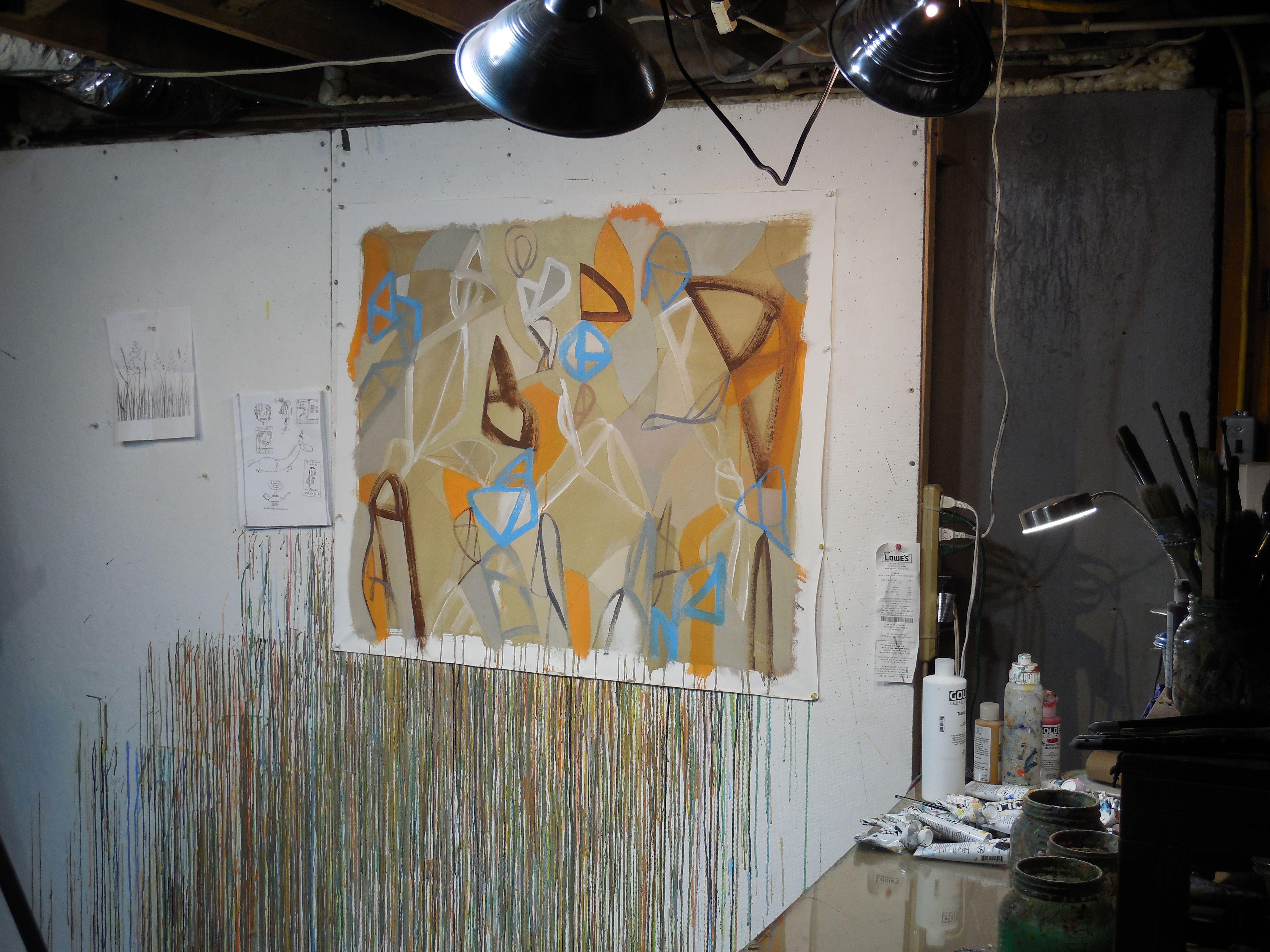 Come la fortuna vuole, Pittura, Acrilico su tela - Painting di Hal Mayforth