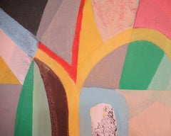 Jongleur timide, peinture, acrylique sur toile