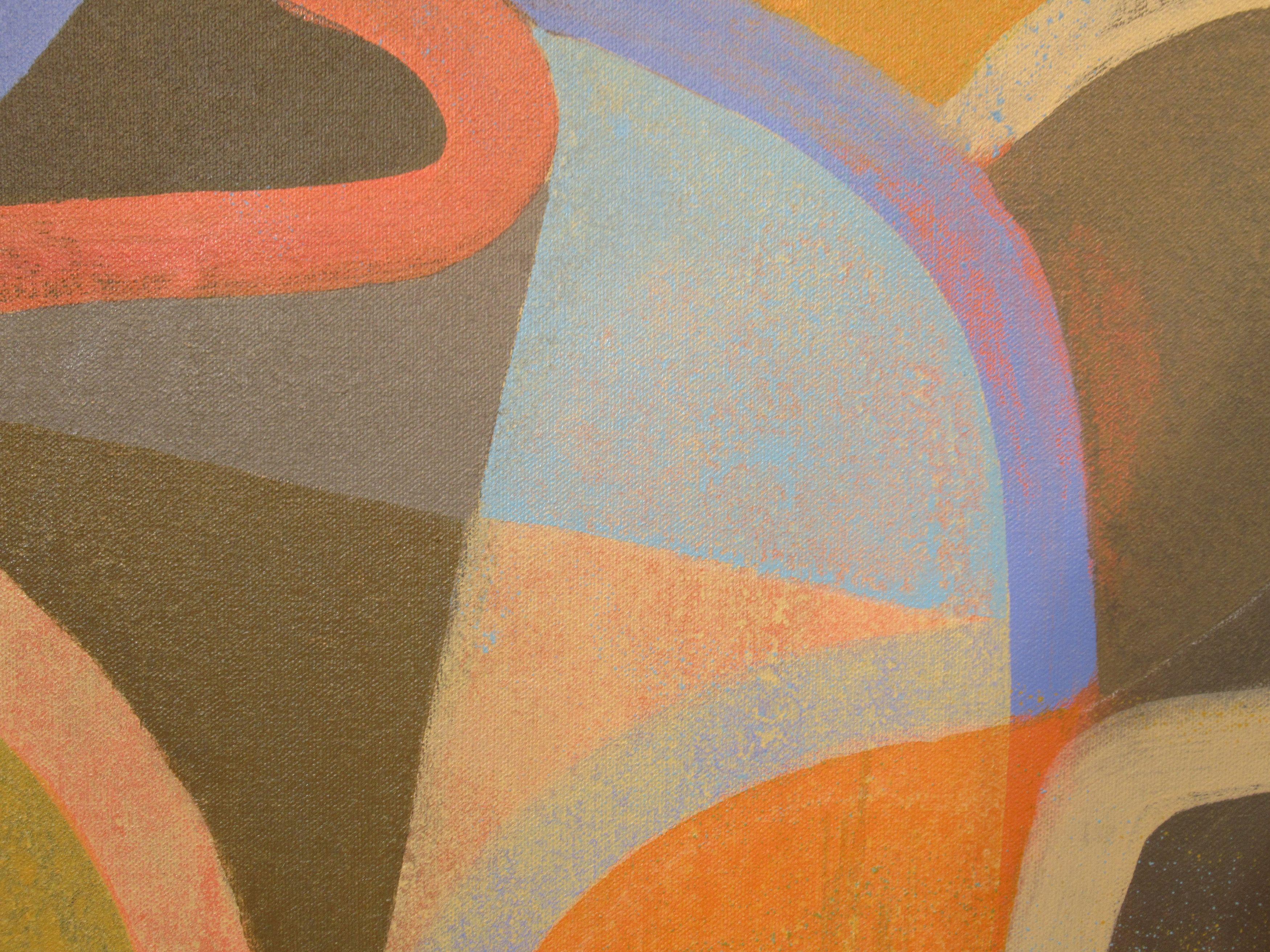 Eis am Stiel zum Frühstück, Gemälde, Acryl auf Leinwand – Painting von Hal Mayforth