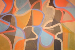 Creamsicles for Breakfast, Painting, Acrylic on Canvas