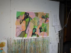 Crocus, Pittura, Acrilico su tela