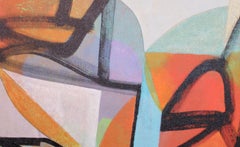 Casa torcida, Pintura, Acrílico sobre lienzo