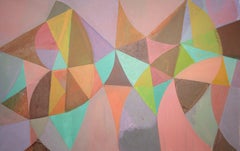Emerald Necklace, Painting, Acrylic on Canvas