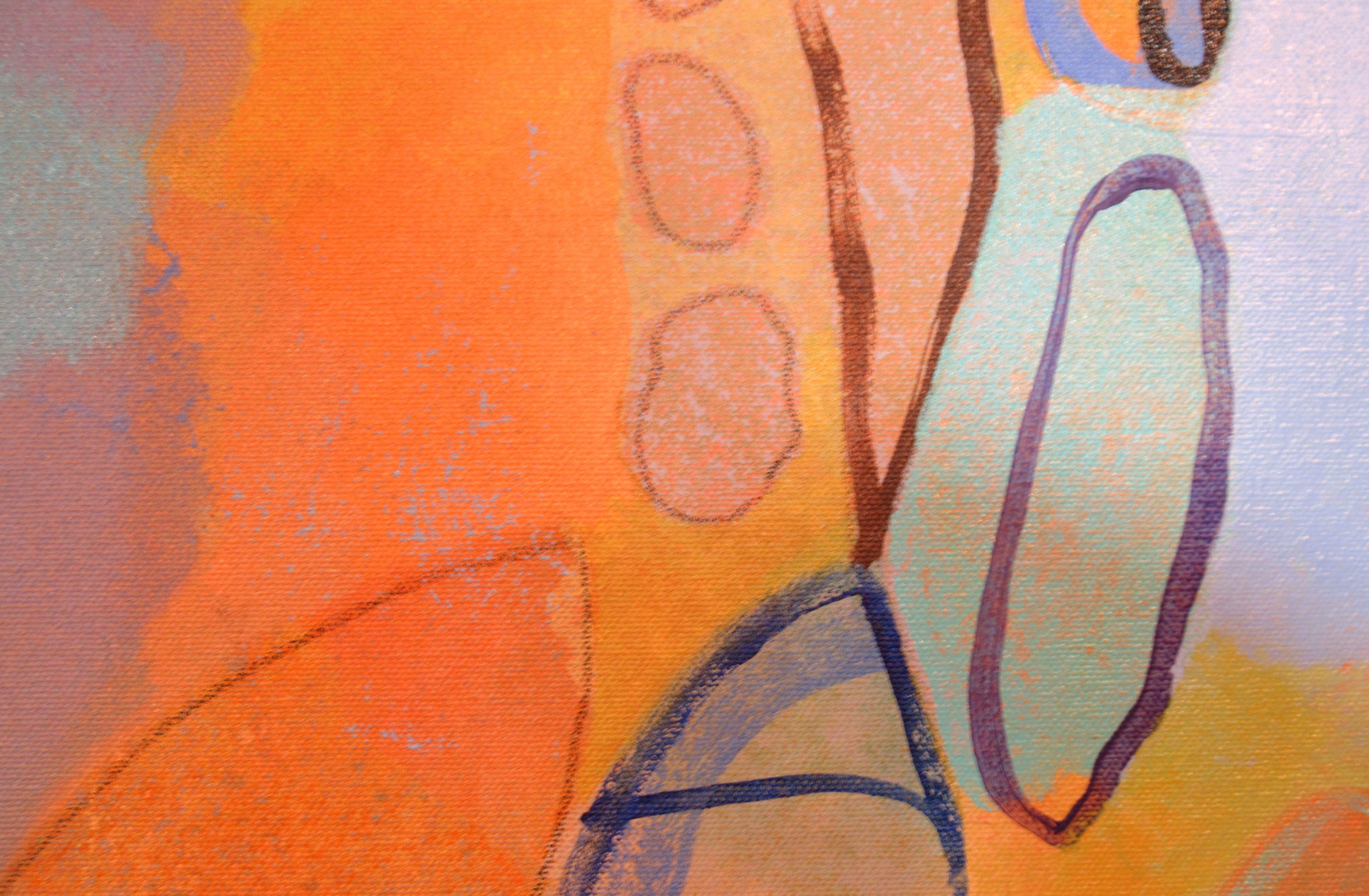 Fancy Pants, Painting, Acrylic on Canvas For Sale 2