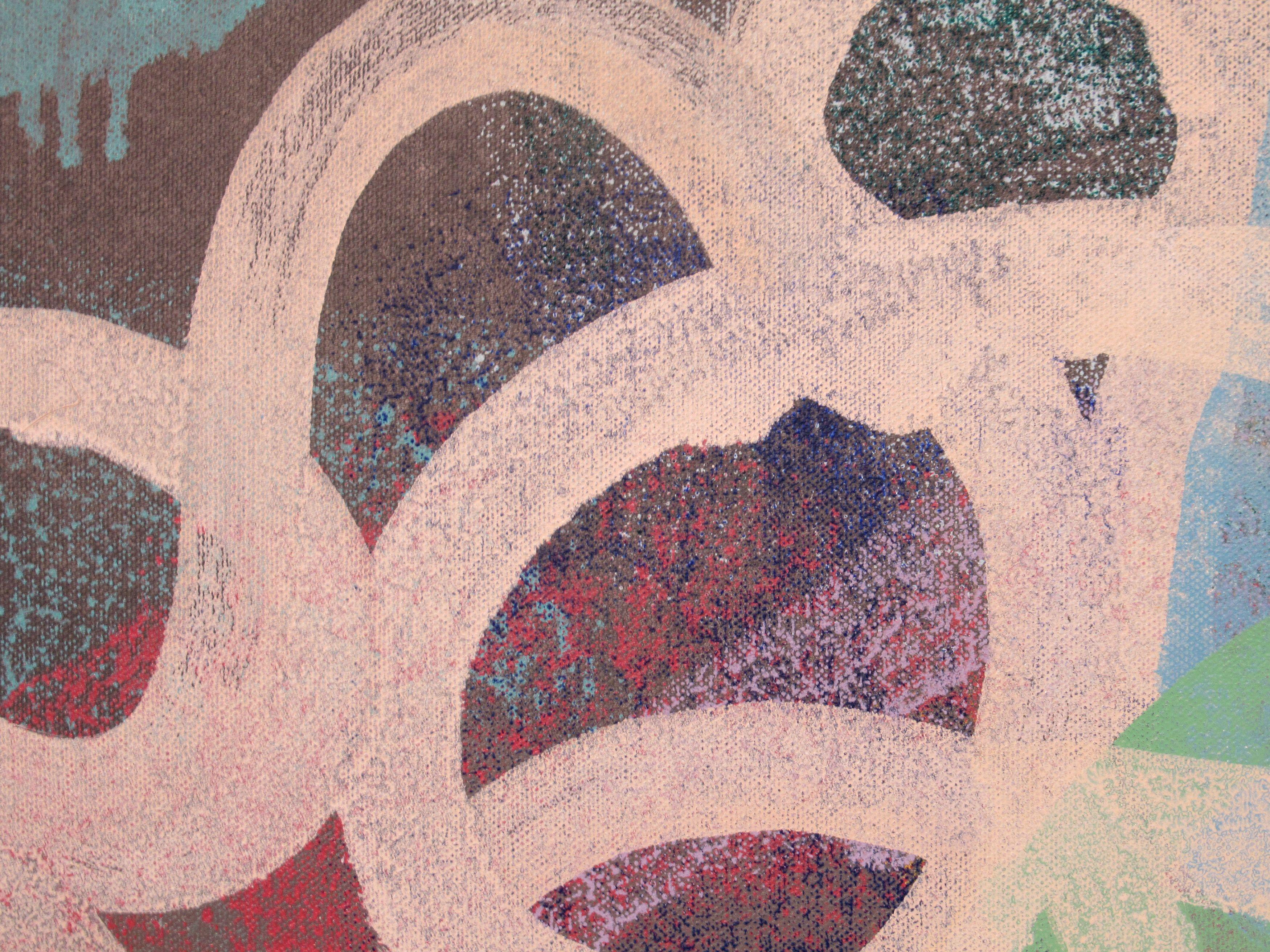 Ghost of a Chance, Pittura, Acrilico su tela - Painting di Hal Mayforth