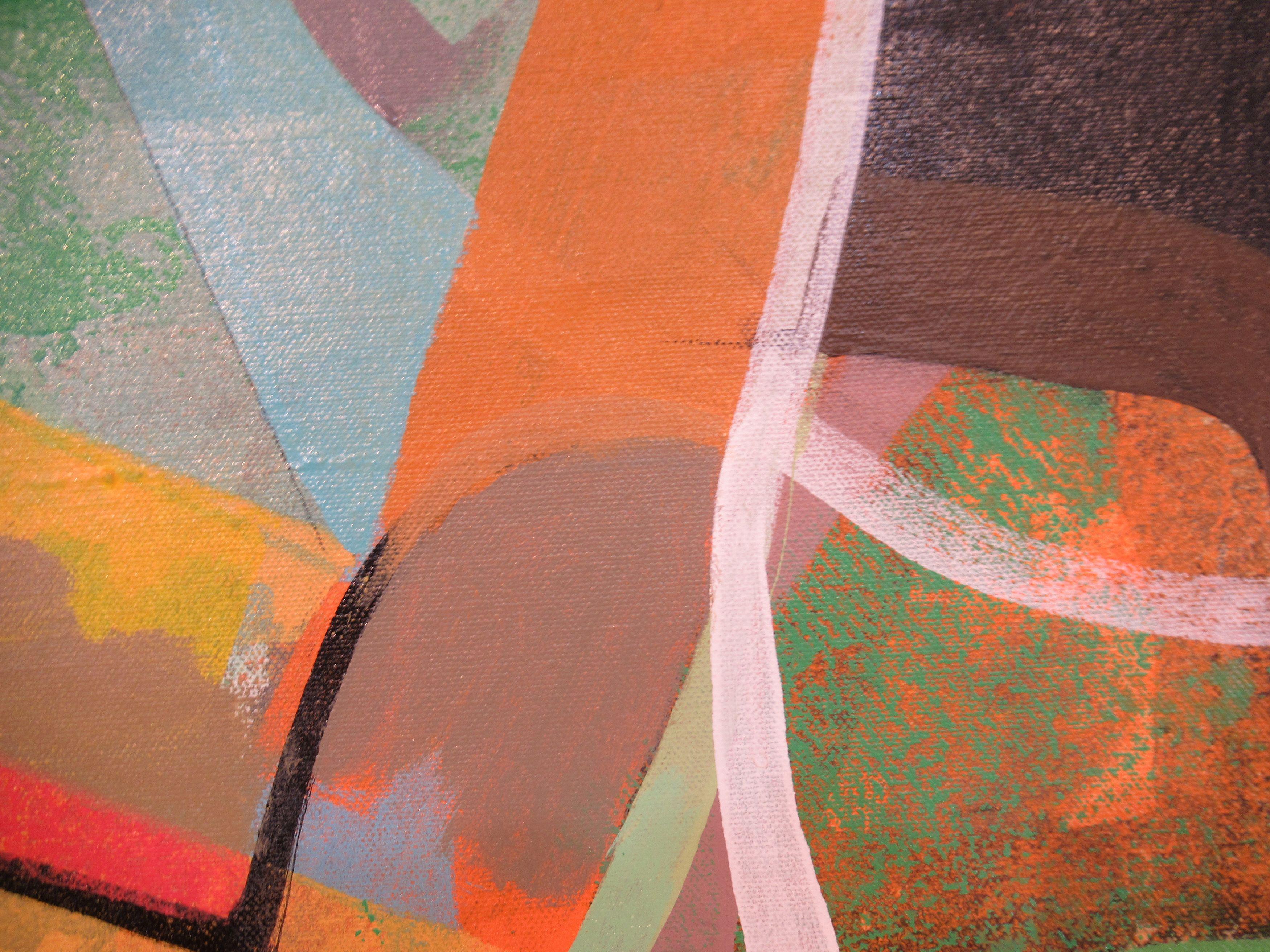 Hey Joe!, Pittura, Acrilico su tela - Painting Astratto di Hal Mayforth