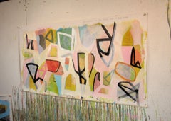 Autostop sul lato sbagliato della strada, Pittura, Acrilico su tela