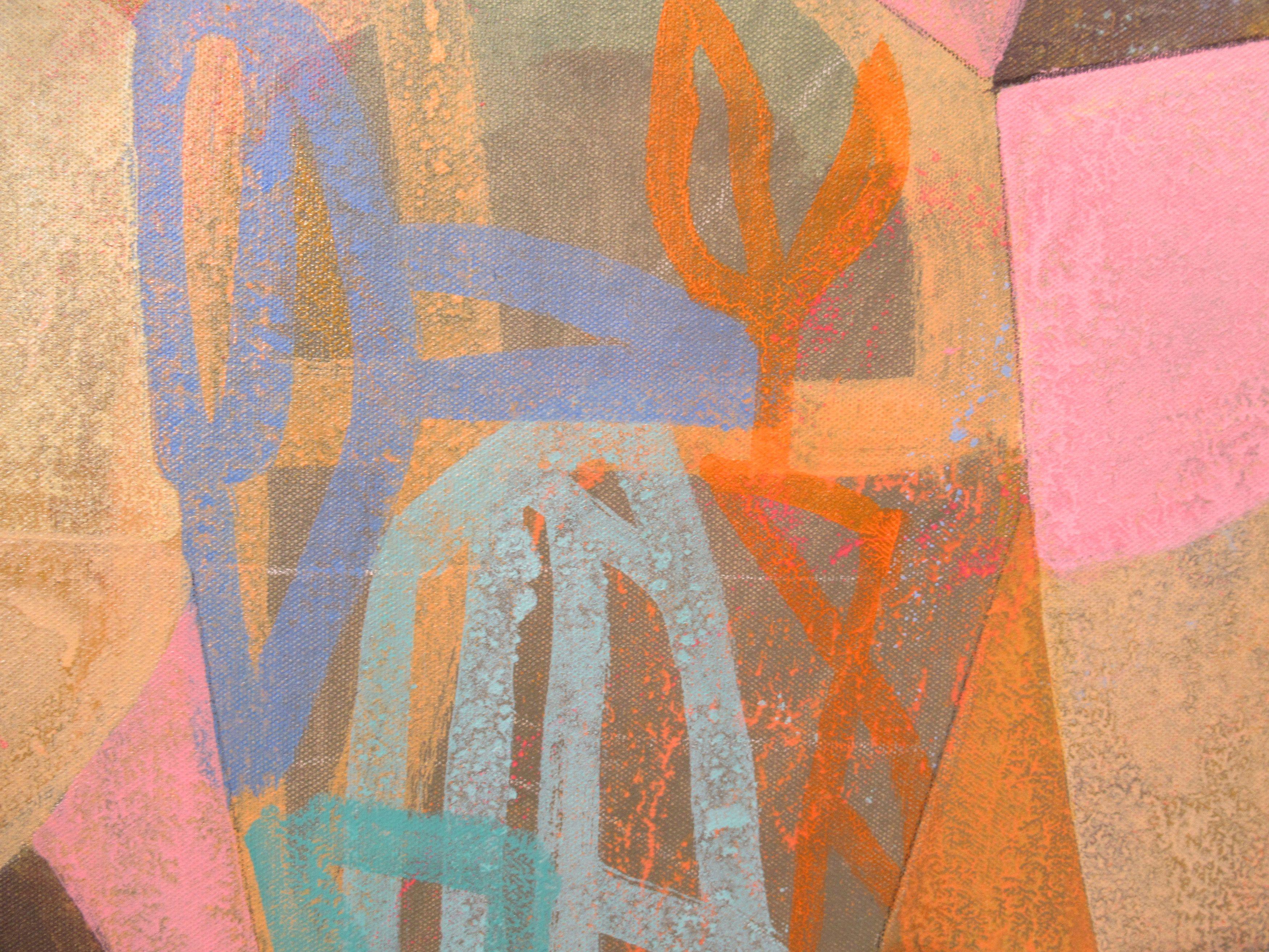 Ora o comunque sia, Pittura, Acrilico su tela - Painting Astratto di Hal Mayforth