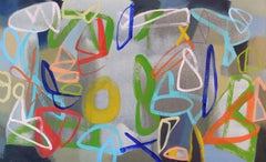 Lark, Painting, Acrylic on Canvas