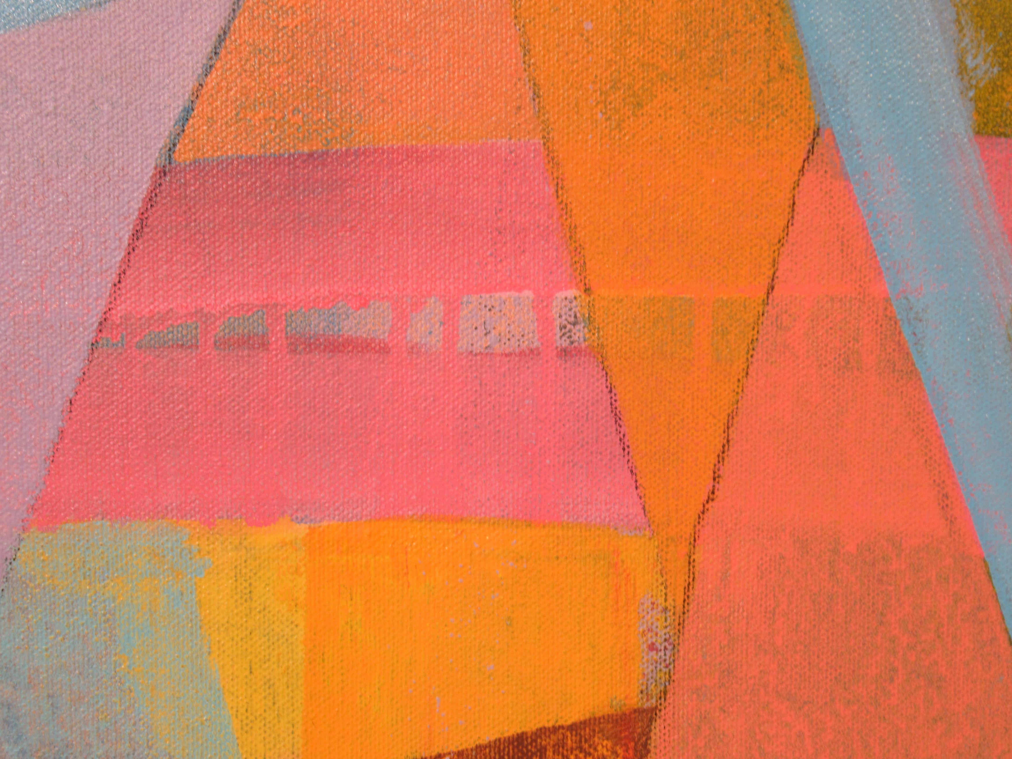 Non diciamo che l'abbiamo fatto, Pittura, Acrilico su tela - Painting Astratto di Hal Mayforth