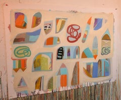 Let's Not Split Hairs, Gemälde, Acryl auf Leinwand