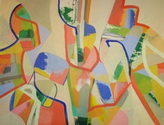 Marin Meets Mabel, Painting, Acrylic on Canvas