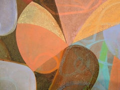 Pendant le temps, De retour au ranch, peinture, acrylique sur toile