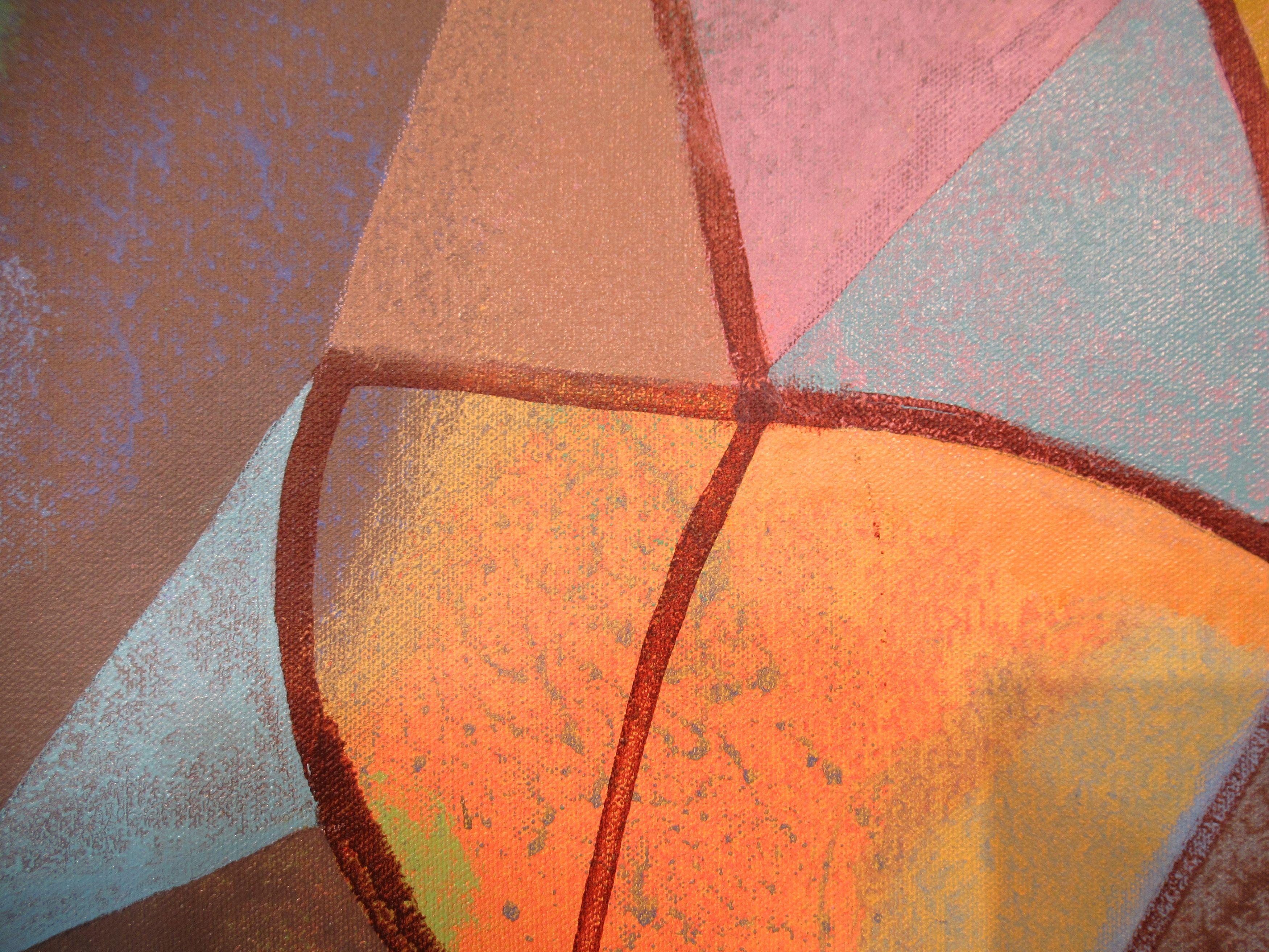 Mon jour de chance, peinture, acrylique sur toile - Painting de Hal Mayforth