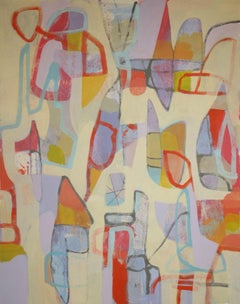 Meine Milchstraße, Gemälde, Acryl auf Leinwand