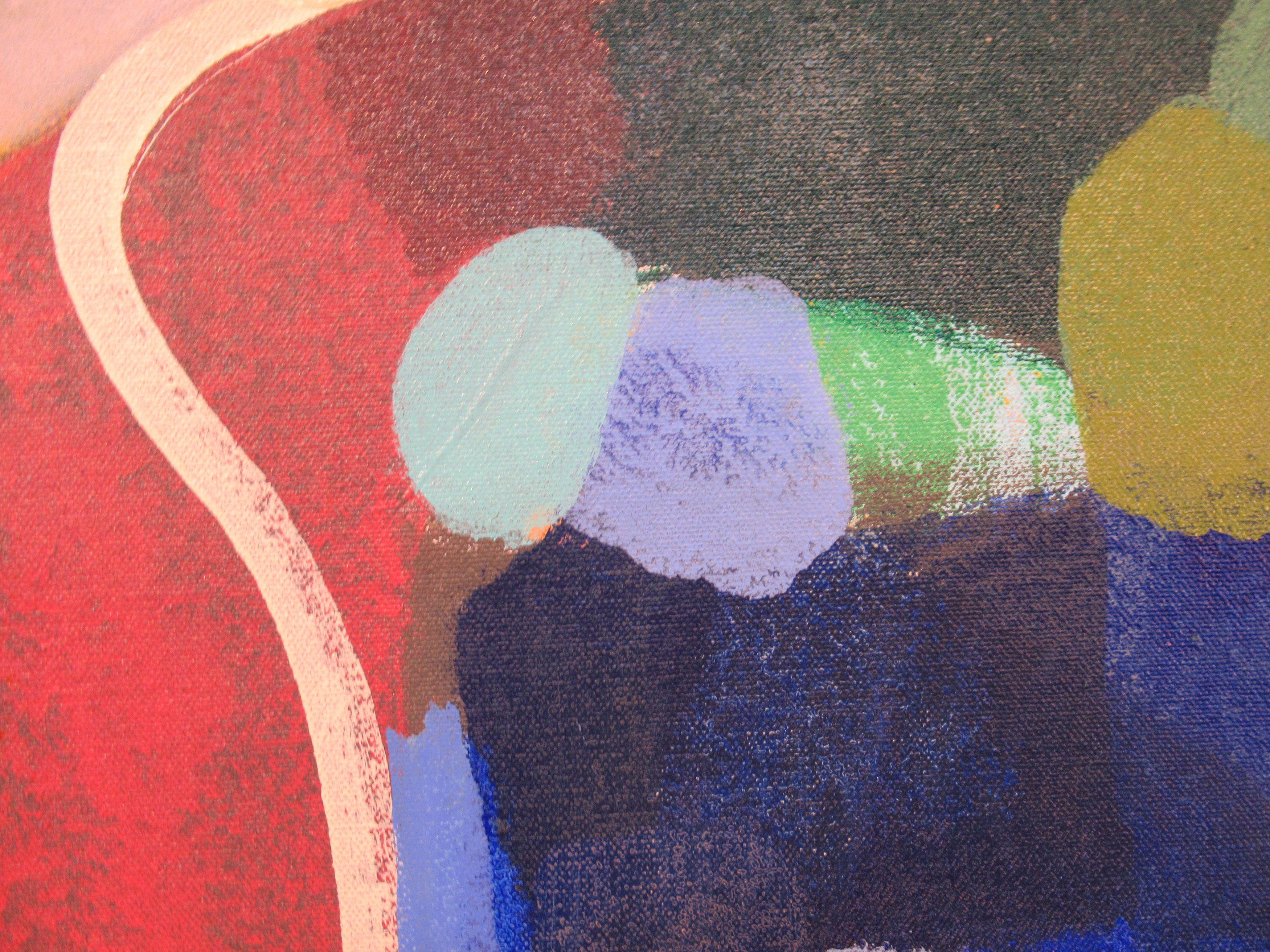 Una volta troppo spesso, Pittura, Acrilico su tela - Painting di Hal Mayforth