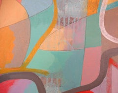 Chemin de moindre résistance, peinture, acrylique sur toile