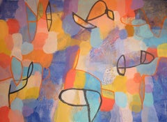 Predica al coro, Pittura, Acrilico su tela