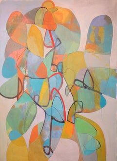 Questions Asked and Not Answered, Painting, Acrylic on Canvas