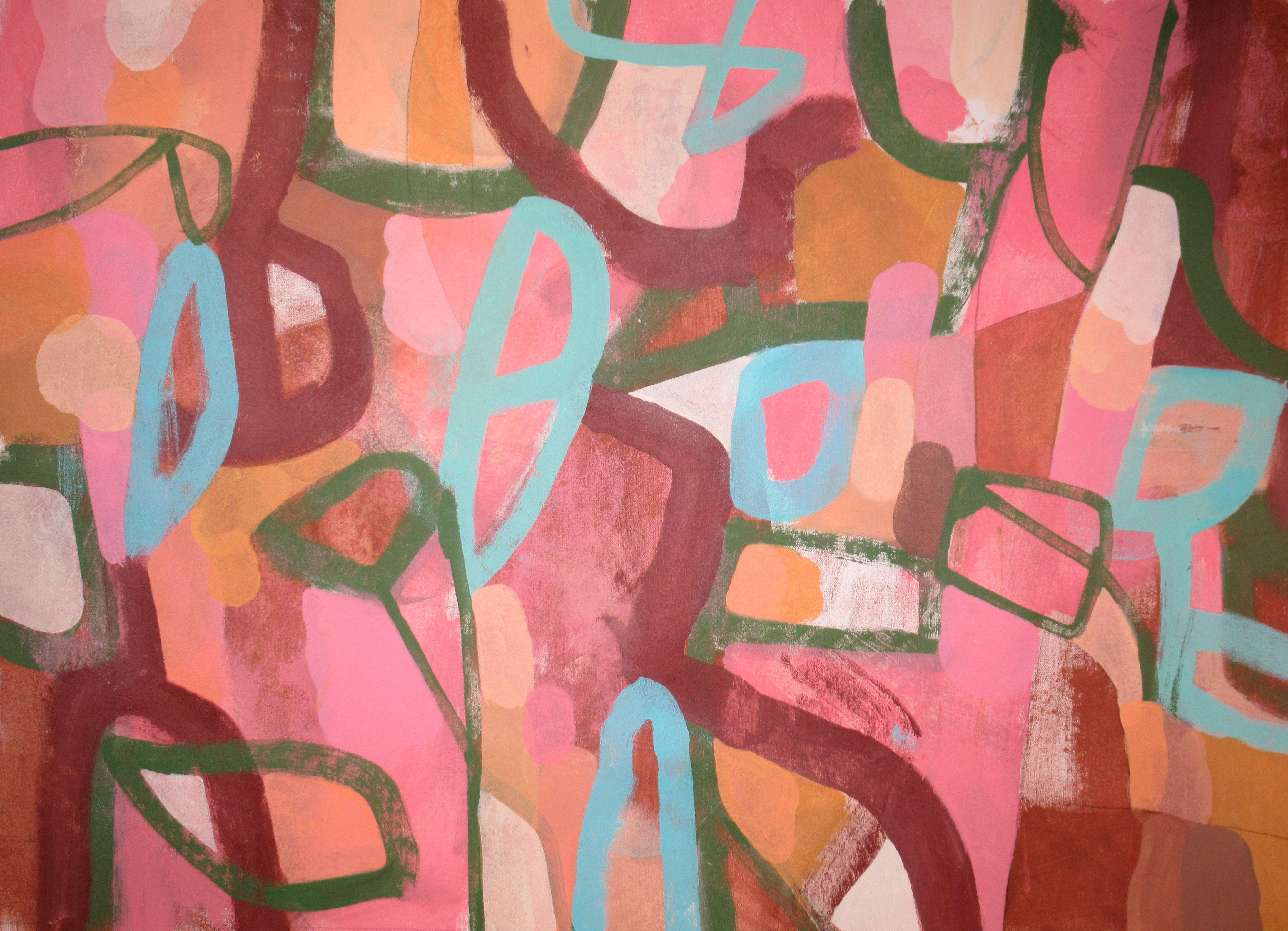Sandia Sunset, Painting, Acrylic on Canvas