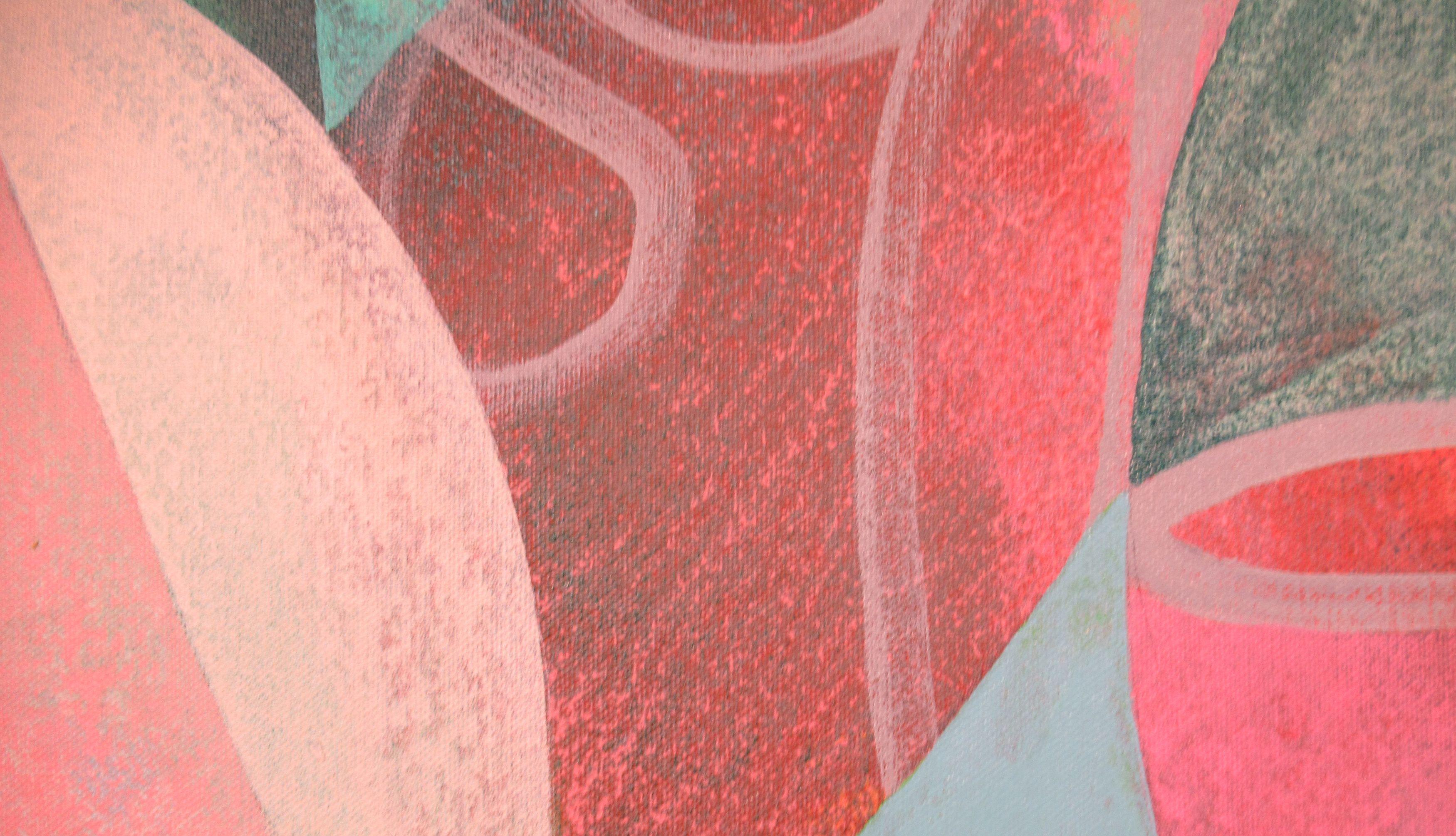 Soft Landing, Painting, Acrylic on Canvas For Sale 1