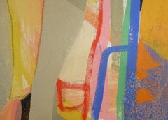 Soliloque dans une salle bondée, peinture, acrylique sur toile