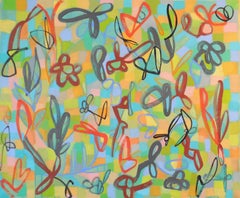 Squash Blossom, Painting, Acrylic on Canvas