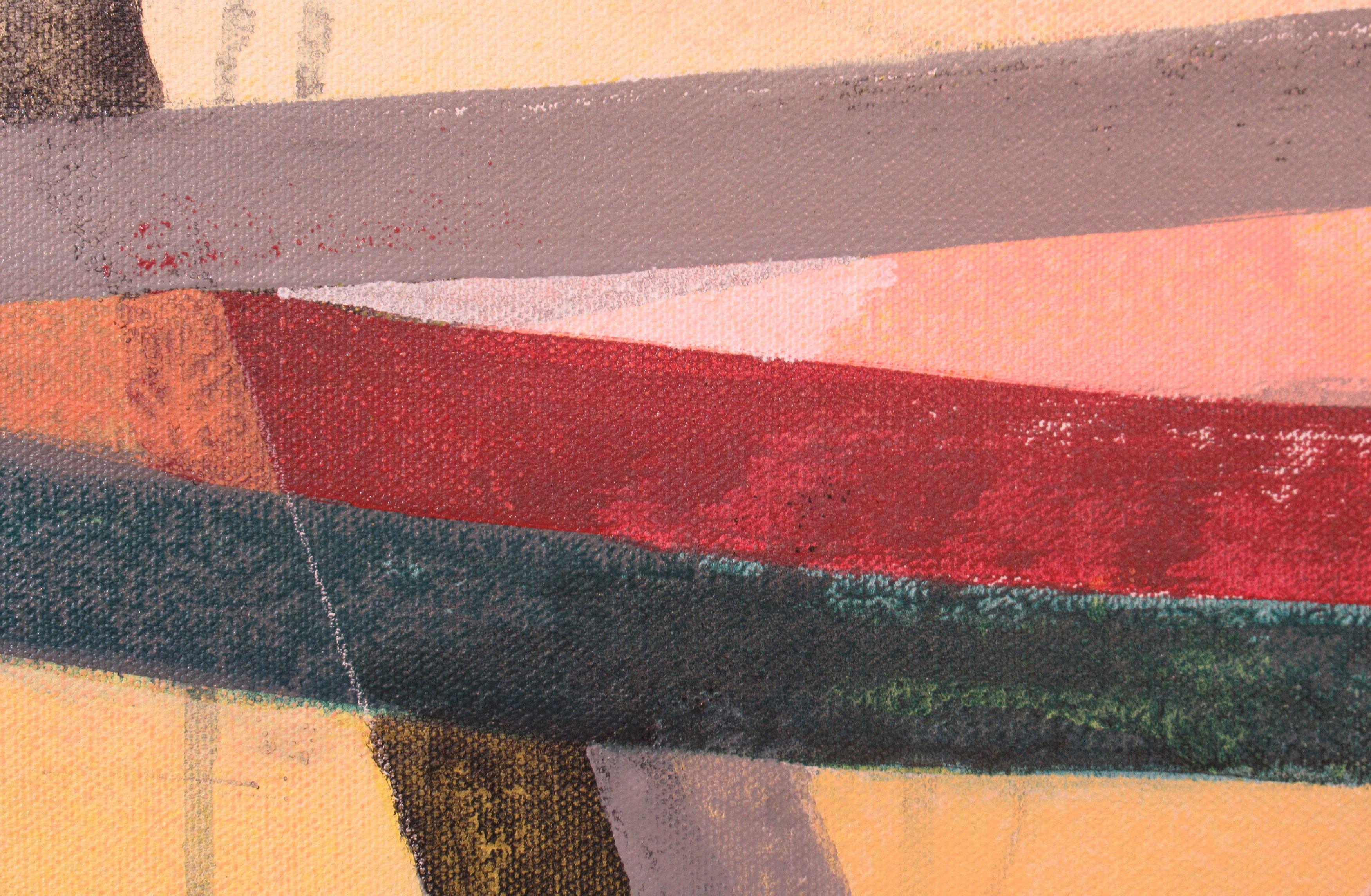 Stamp of Approval, Painting, Acrylic on Canvas For Sale 1
