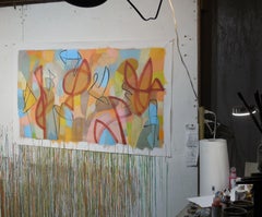 Tempestad, Pintura, Acrílico sobre lienzo