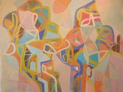 The Sound of My Jaw Hitting the Floor, Painting, Acrylic on Canvas