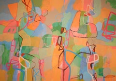 The Thrill of It All, Painting, Acrylic on Canvas