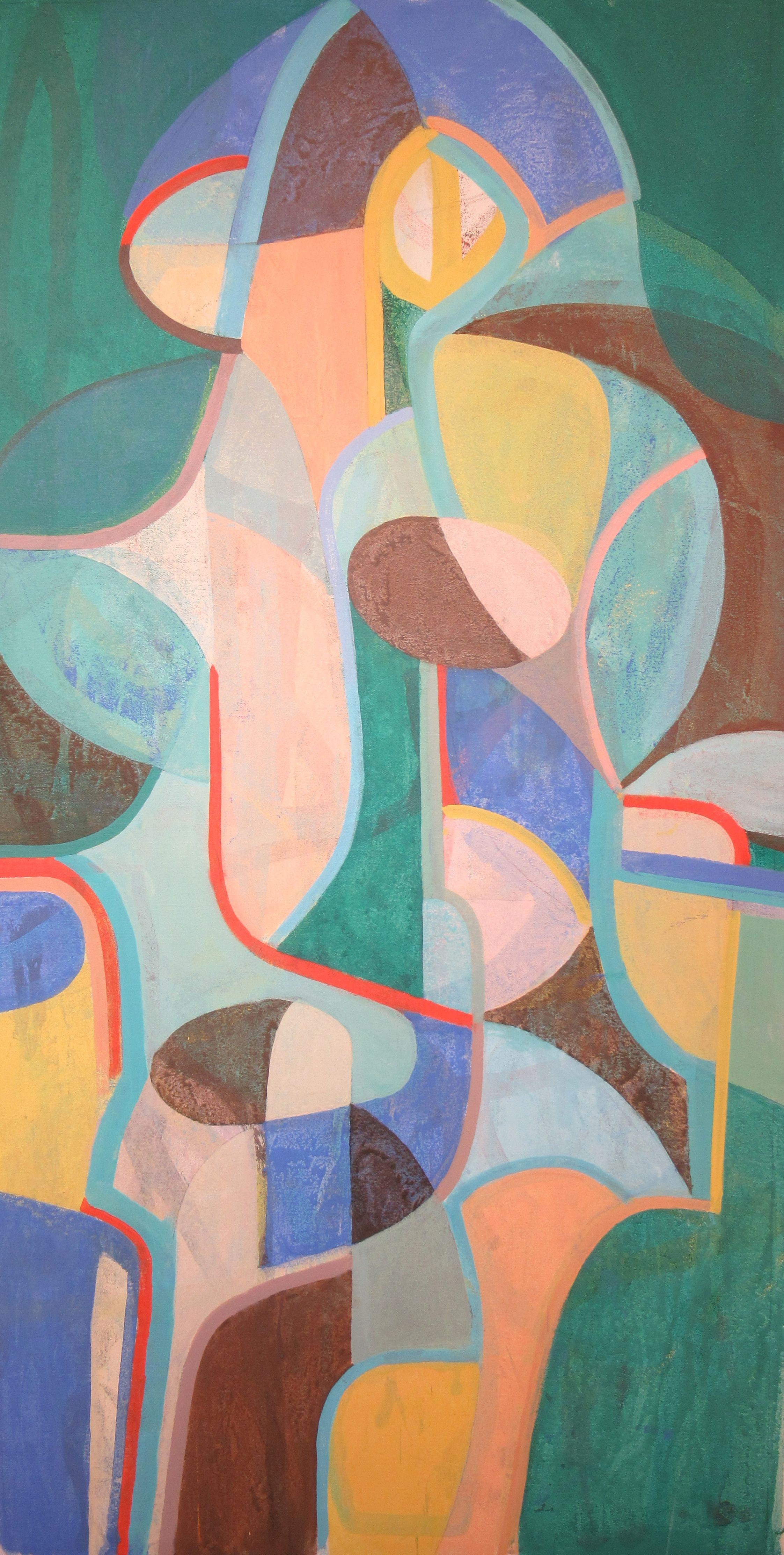 The Wild Blue Yonder, Painting, Acrylic on Canvas