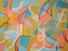 There's a Pelican in my Soup, Painting, Acrylic on Canvas