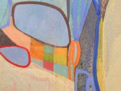 Pranzo con tre Martini, Pittura, Acrilico su tela